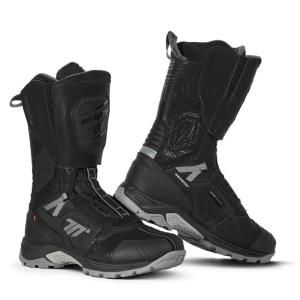 Botas Moto Stelvio alta negro-gris Seventy